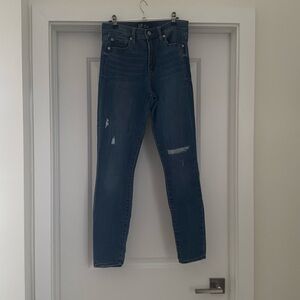 high rise leggings Gap denim